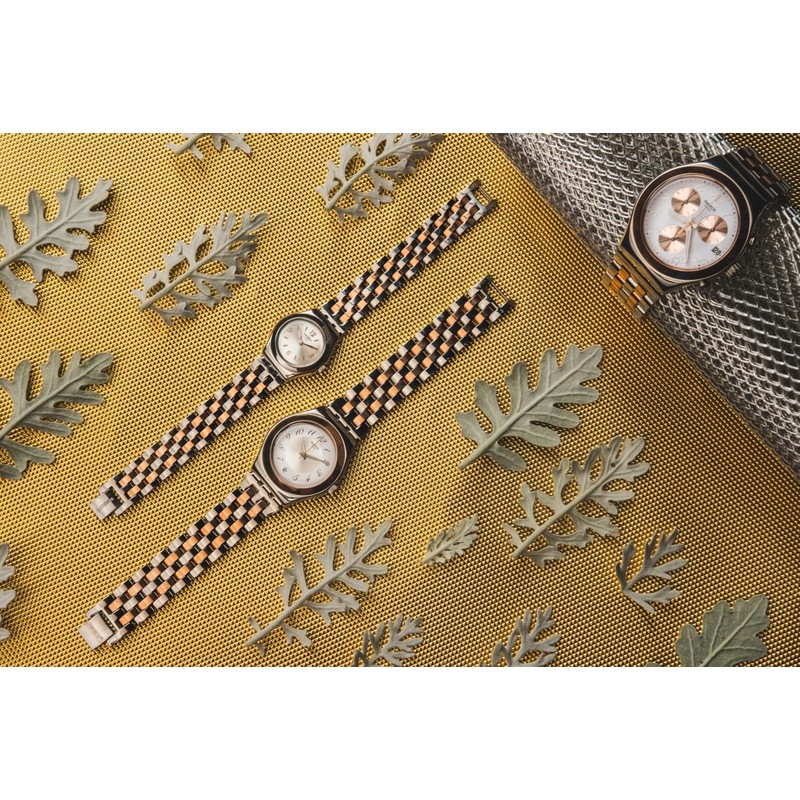 Swatch I Medium Unisex Watch Dress Stainless Steel Grey Quartz