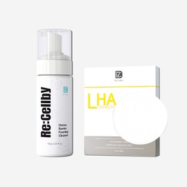 Resellby Cleanser Dead Skin Toning Pad 2-piece Set (Derma Barrier + Laha) / 리셀바이 클렌저  각질 토닝 패드 2종 세트 (더마베리어+라하)