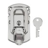 Reliable Hardware Company RH-2500-A Medium Size Nickle Plated Briefcase Latch,