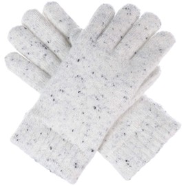 BYOS Winter Unisex Solid Toasty Warm Plush Fleece Lined Knit Gloves 2 Pack Set