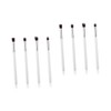 Healeved 8pcs Eyeshadow Brush Set Soft Horse Hair Makeup Tools