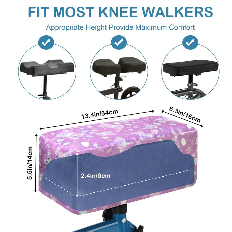 Knee Scooter Cushion Cover - Soft and Comfortable Knee Scooter
