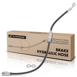 A-Premium Rear Passenger Brake Hydraulic Hose Compatible with Subaru Models - Forester 1998 1999 2000 2001 2002 2.5L, with Rear Disc Brakes - Replace# 26550FC030