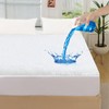 Yinlnpaul 100% Waterproof Queen Mattress Protector, Noiseless Fitted Sheet Mattress