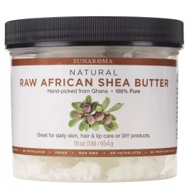 100% Pure AFRICAN RAW SHEABUTTER - White - 4 lbs
