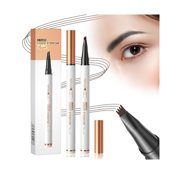 2024 New Magic Eyebrow Pencil, 3D Waterproof Long-Lasting Eyebrow Pen,