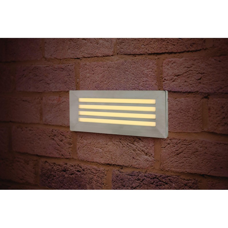 Integral LED Outdoor Recessed Brick Light 3.8W 3000K 180lm IP65