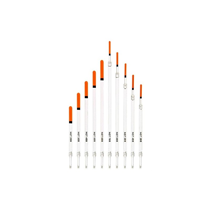 NGT Fishing 10 x Loaded & 10 x Unloaded Clear