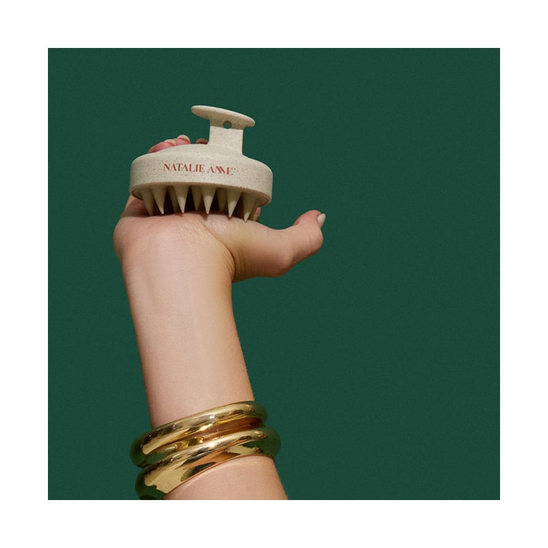 Natalie Anne Eco-friendly Scalp Care Brush - Cream