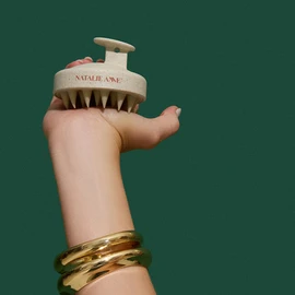 Natalie Anne Eco-friendly Scalp Care Brush - Cream