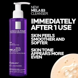 La Roche Posay. Mela B3 Serum Antimanchas 30ml + Mela B3 Crema Hidratante FPS30 40ml + Mela B3 Limpiador 200ml