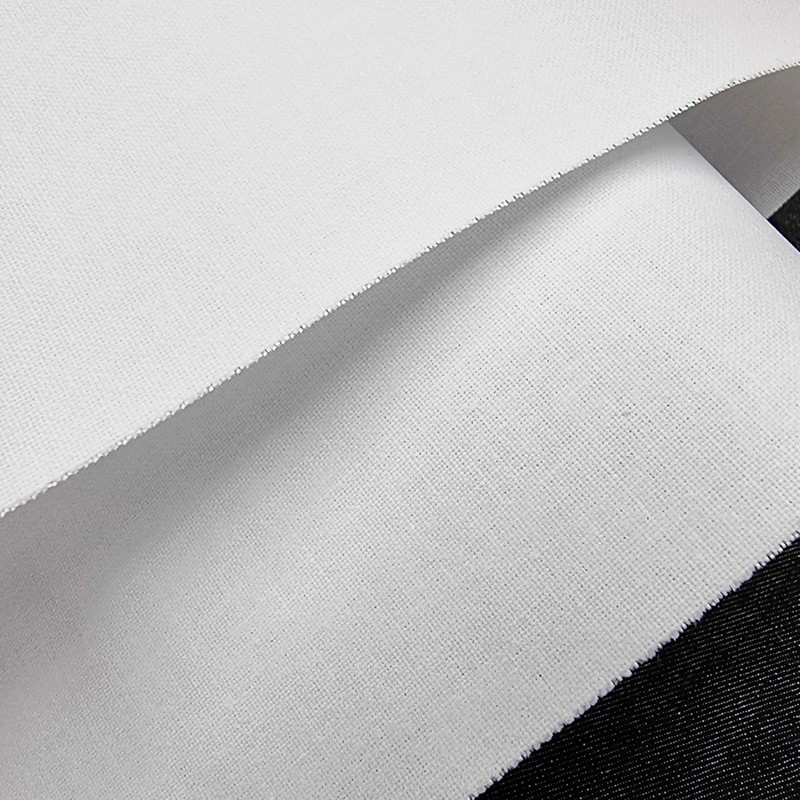 TFG Iron On Fusible Woven Cotton Buckram Stiffening Fabric Backing