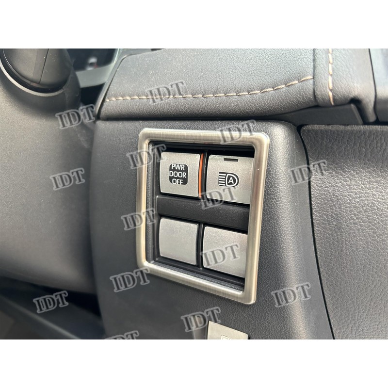 IDT 40系 アルファード ヴェルファイア フロントスイッチパネルカバー トリム リング ステンレス製 インテリアパネル 内装