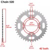 Honda Blue Drive Chain And Sprockets Kit for Honda ATC350X