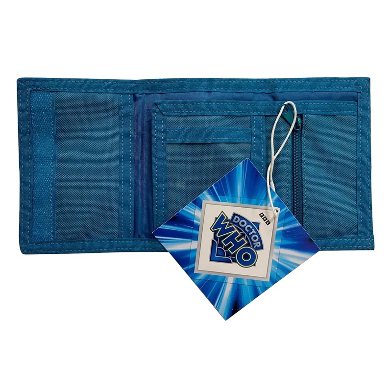 Scificollector Doctor Who Tardis Kids Wallet with Zipped Coin Compartment