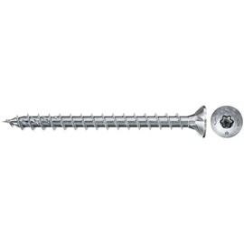 fischer PowerFast II CTF 3.5 x 30 Chipboard Screw (200 Pieces) Fully Threaded, Countersunk Screw with Inner Star, Screw for Woodworking, Reduces Screwing Resistance & Screwing Time