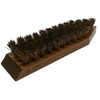 Hebold Schuhmacherei Large Dirt Brush Deluxe Brown Varnished Coconut Fibres