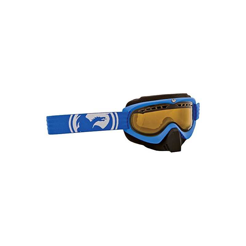 Dragon Alliance Unisex Blue MDX Snowmobile Goggles Eyewear, Yellow, One