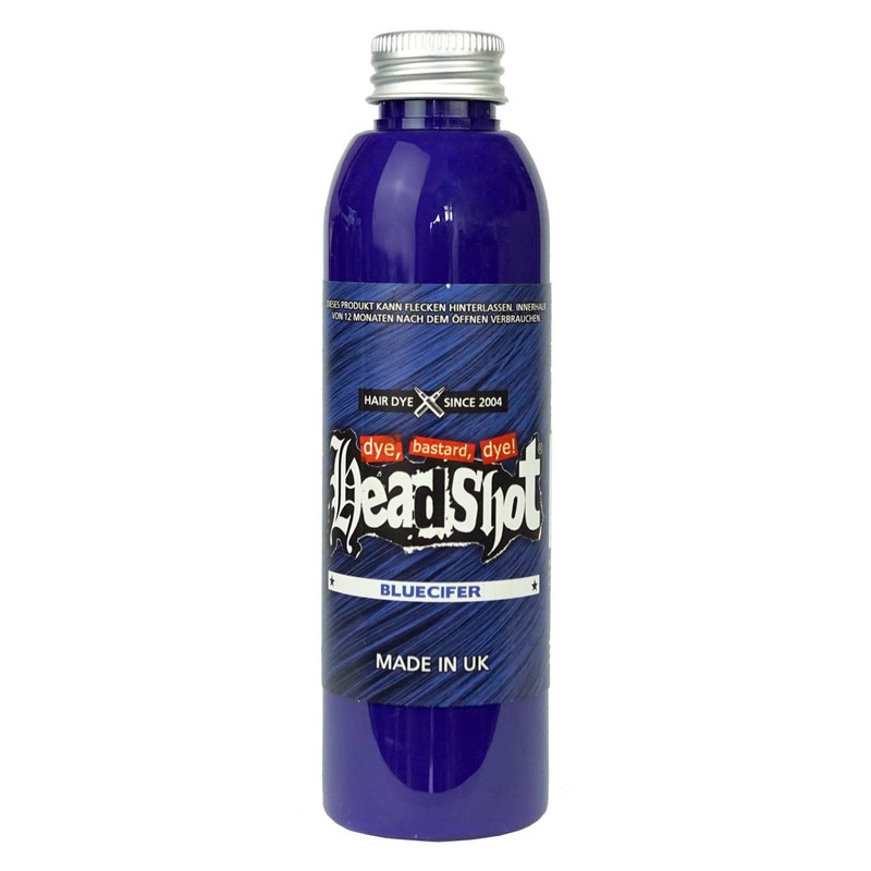 Blue Headshot Bluecifer, Semi-Permanent Hair Dye 150ml
