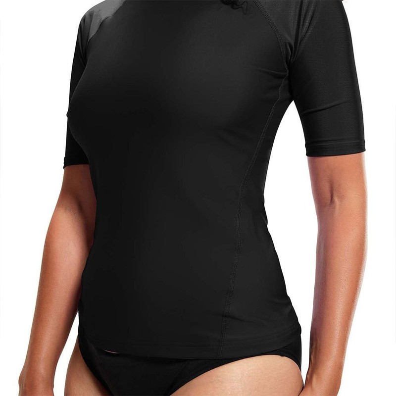 Speedo Women's Short Sleeve Sun Protection Rash Top | UV