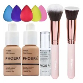 Phoera Foundation 104 And 105 Face Primer,liquid Full Cove