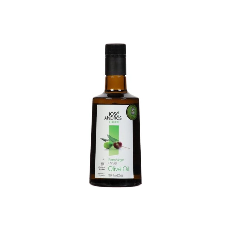 José Andrés Foods Picual Extra Virgin Olive Oil, 16.9 oz