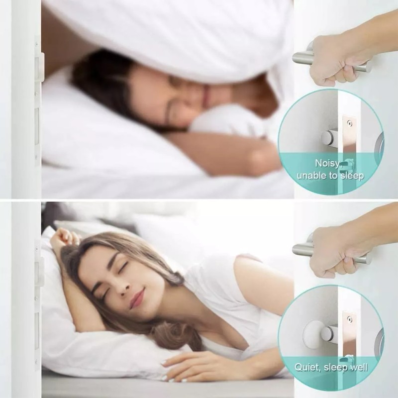 Baixi Protector De Pared Tope De Silicona Para Puerta 10