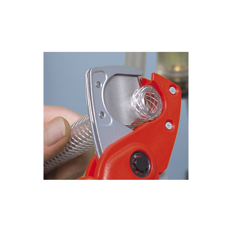 KNIPEX PlastiCut Cutter for flexible hoses and plastic conduit pipes