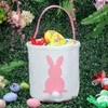 OneCut Easter Bunny Basket Bags, Easter Bunny Bags with Fluffy
