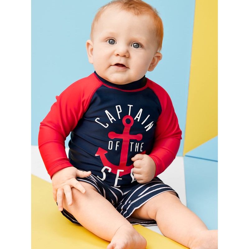 Simple Joys by Carter's Baby and Toddler Boys’ 2-Piece Swimwear,
