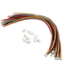 ZSDZFYLLK 10 Sets Mini Micro JST ZH 1.5 mm 4-Pin Connector with UL1571-24AWG 20 cm Cable and Socket Jst ZH1.5 Connector Kit