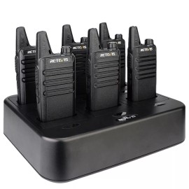 Retevis RT22 UHF Walkie Talkie 2W Two Way Radios*6+1*Six