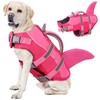 SUNFURA Dog Life Jacket - Shark Dog Life Vest for
