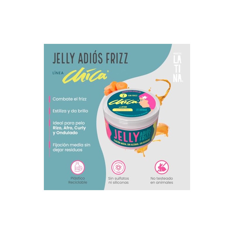 LATINA® | Gel para el Cabello - Jelly CHICA® Anti
