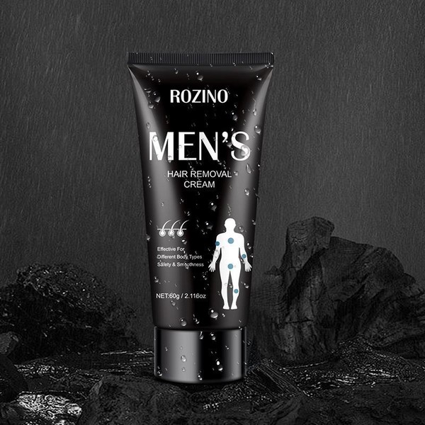 Men’s Painless Hair Removal Cream – Gentle Depilatory for Intimate