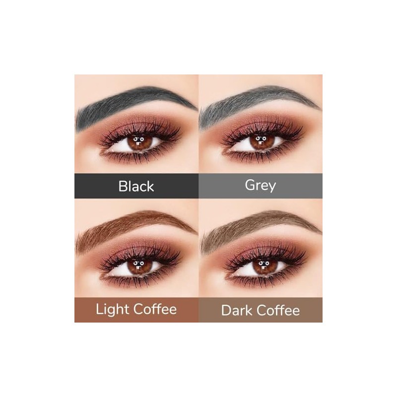 Lápiz de cejas, maquillaje en gel natural de larga duración
