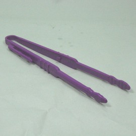 Tanabe Hardware Snack Tongs, Purple 1610