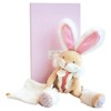 Doudou et Compagnie Zucker DC3486 Rabbit Pink Pants with Blanket