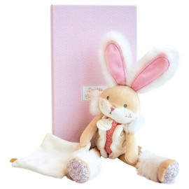 Doudou et Compagnie Zucker DC3486 Rabbit Pink Pants with Blanket Pink
