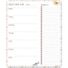 Lang Spring Meadow Meal Planner Planning, Medium, Multi