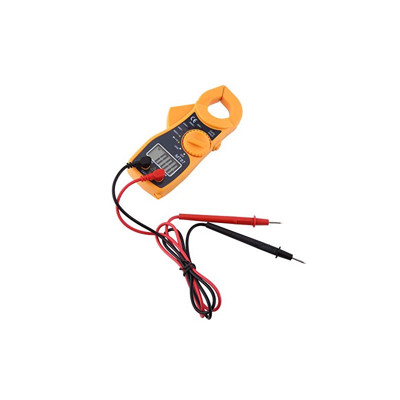 Voltímetro Pinza Digital Multímetro Cables AC DC Voltímetro Amperímetro Ohmímetro