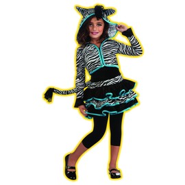 Zebra Hoodie Child Costume