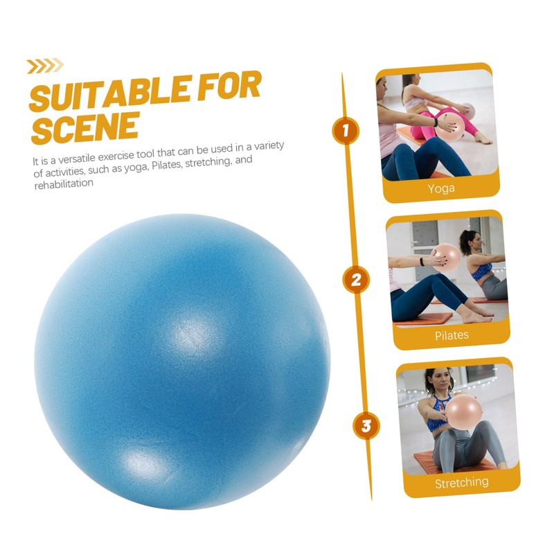 BESPORTBLE Workout Ball 9 Inches Small Core for Home Use