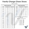 Varsity Spirit Charge Cheer Shoes - Girl's Size 3 Youth