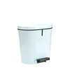 Denox 24190 – Oval Pedal Bin (8 Litres) grey