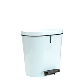 Denox 24190 – Oval Pedal Bin (8 Litres) grey