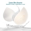 Ech.Apr 3 Pairs Bra Pads Inserts, Latex Bras Inserts Removable