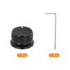 MECCANIXITY 1 Pcs Aluminium Potentiometer Knobs, 1/4" (6mm) Universal Volume