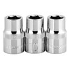 BRAZEN 10mm Socket Three Pack (3/8" Drive, 6pt, Shallow)