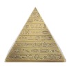 Metal Ashtray with Cover Retro Office Ornaments Smoking Gifts Egyptian